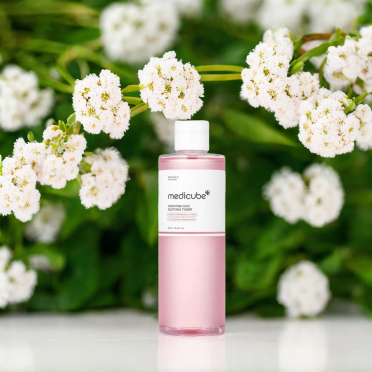 تونر صورتی PDRN سیکا مدی کیوب