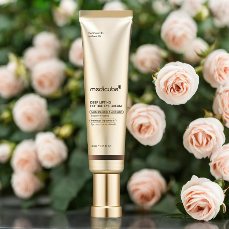 کرم دور چشم لیفتینگ و جوانساز پپتید مدی کیوب