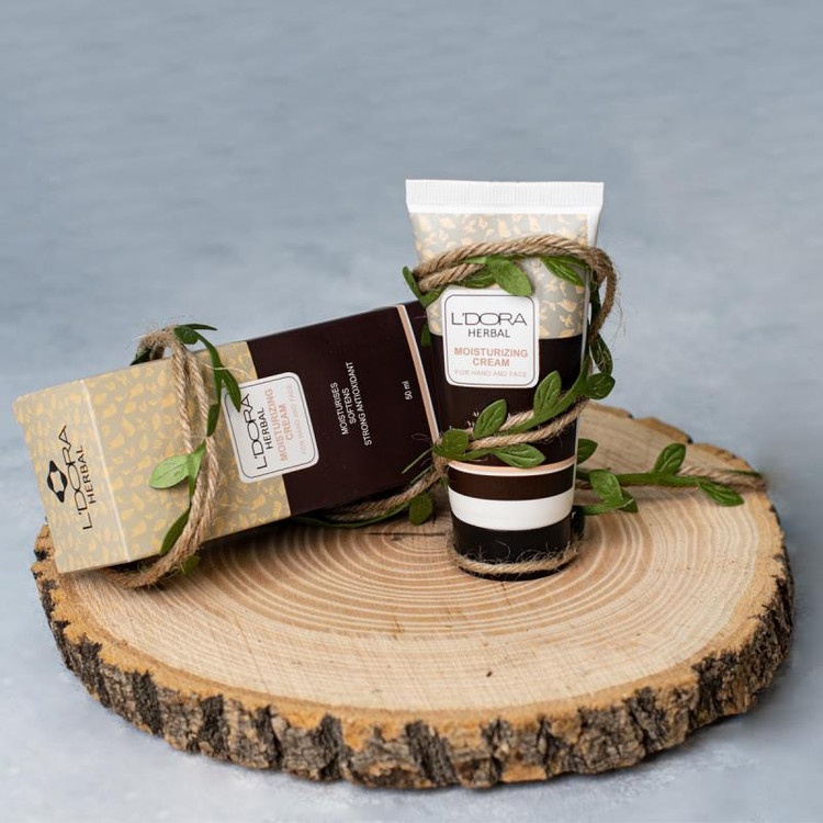 کرم گیاهی نرمکننده دست و صورت لدورا هربال