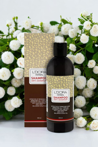 شامپو ضدشوره گیاهی لدورا هربال 300 میلیلیتر