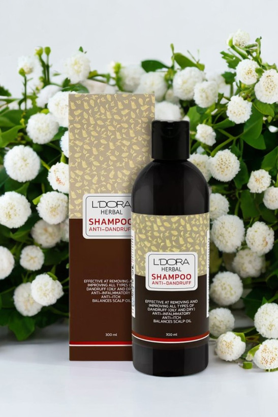 شامپو ضدشوره گیاهی لدورا هربال 300 میلیلیتر