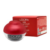 کرم روشن کننده شب صورت و گردن انار مناسب انواع پوست لدورا، 50 میلی لیتر