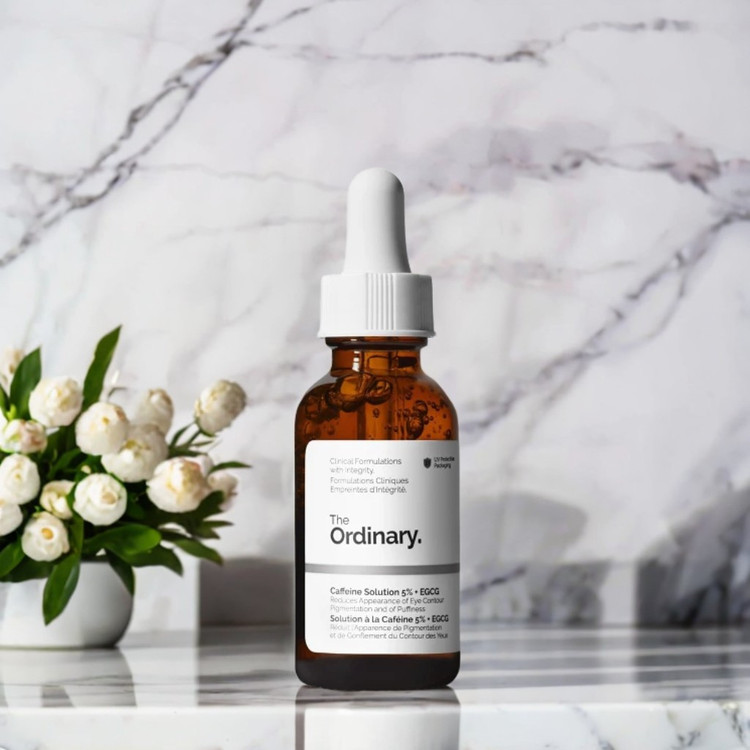 سرم دور چشم کافیین اردینری