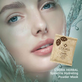 ماسک پودری اسپیرولینا آب رسان لدورا هربال 10 عددی